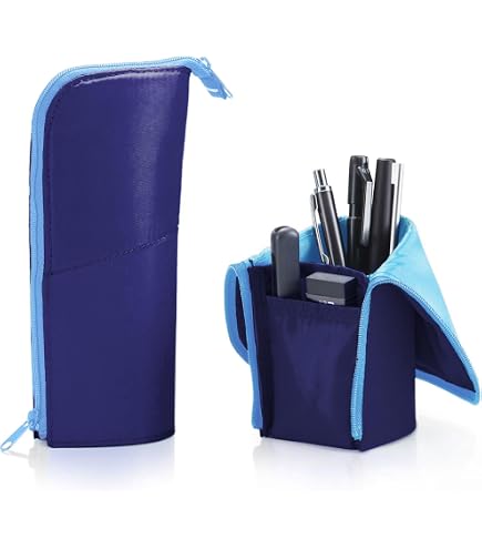 Amazon.com : KOKUYO NEO CRITZ Pen Case/Large Size (Black x Dark